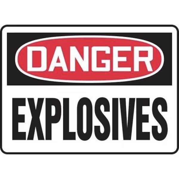Accuform Danger Safety Sign, MCHG048VS MCHG048VS - main